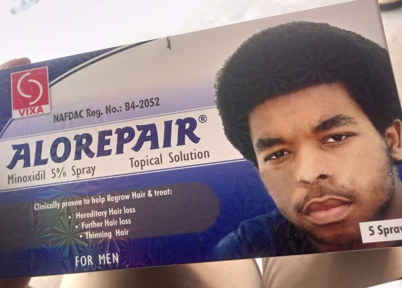 Vixa AlorRepair  Topical Solution  For Men